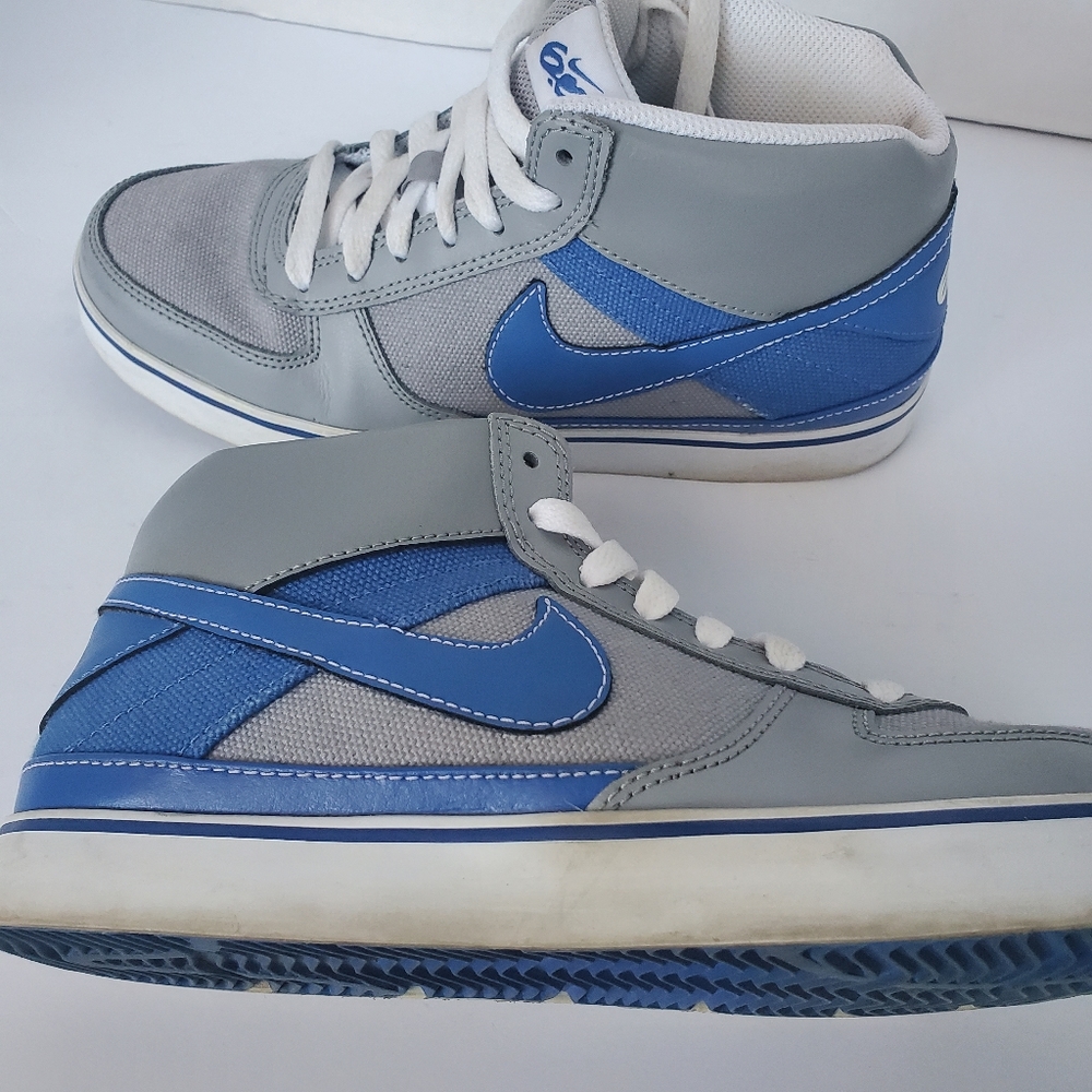 NIKE 6.0 Youth Avid Blue and Grey Shoes Sz 6Y - Girls & Boys - Picture 4 of 14